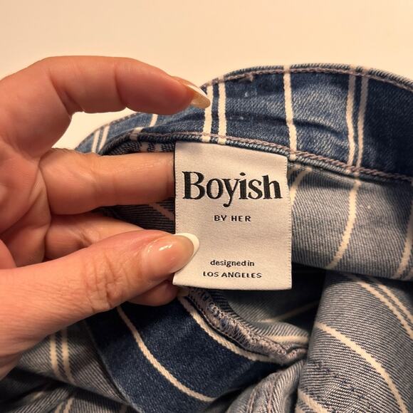 Boyish Women’s Carter Jeans in They Made me a Criminal Size 27 - Picture 12 of 13